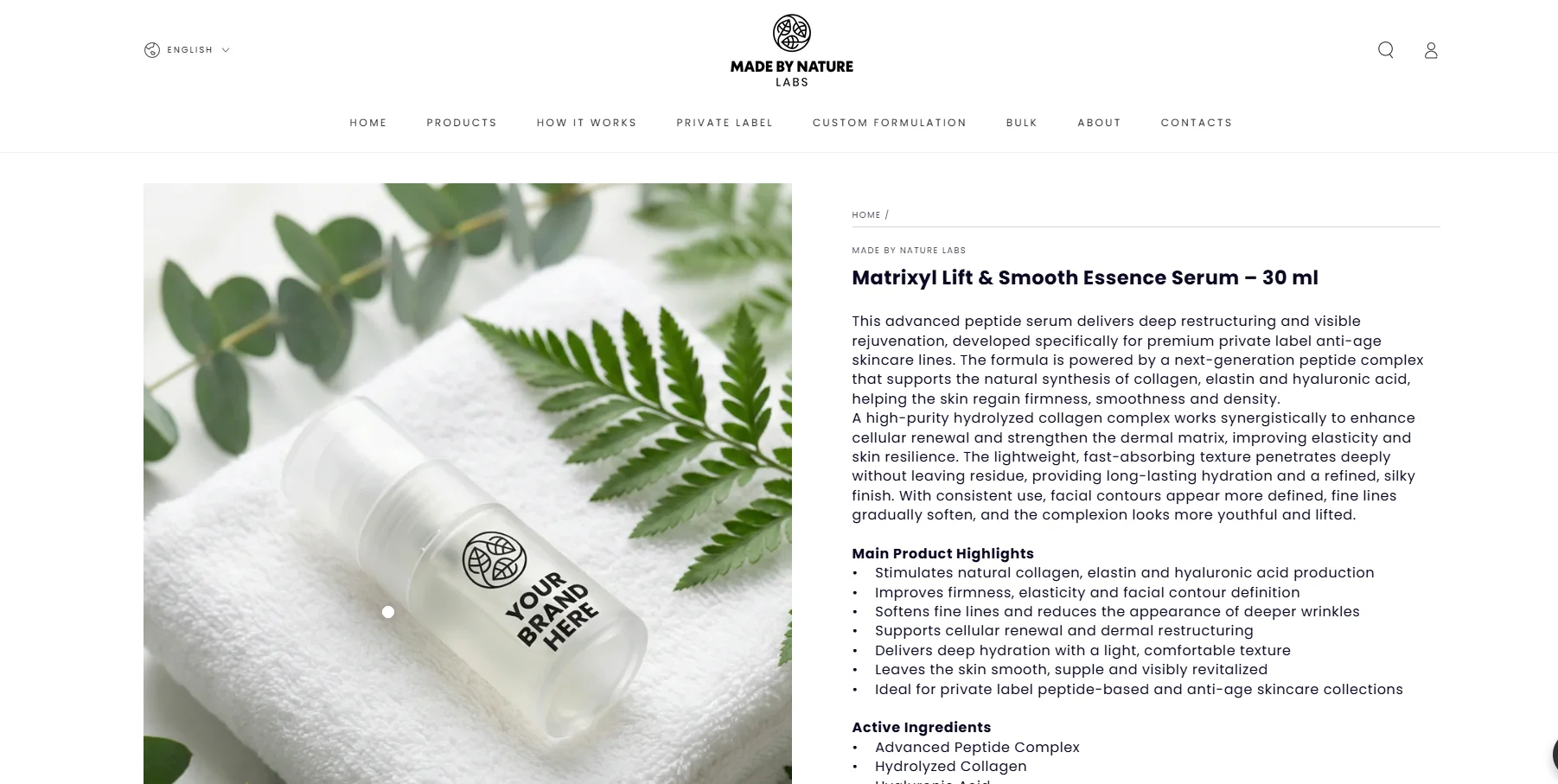 Les 10 principaux fabricants de soins de la peau à base de peptides en marque blanche